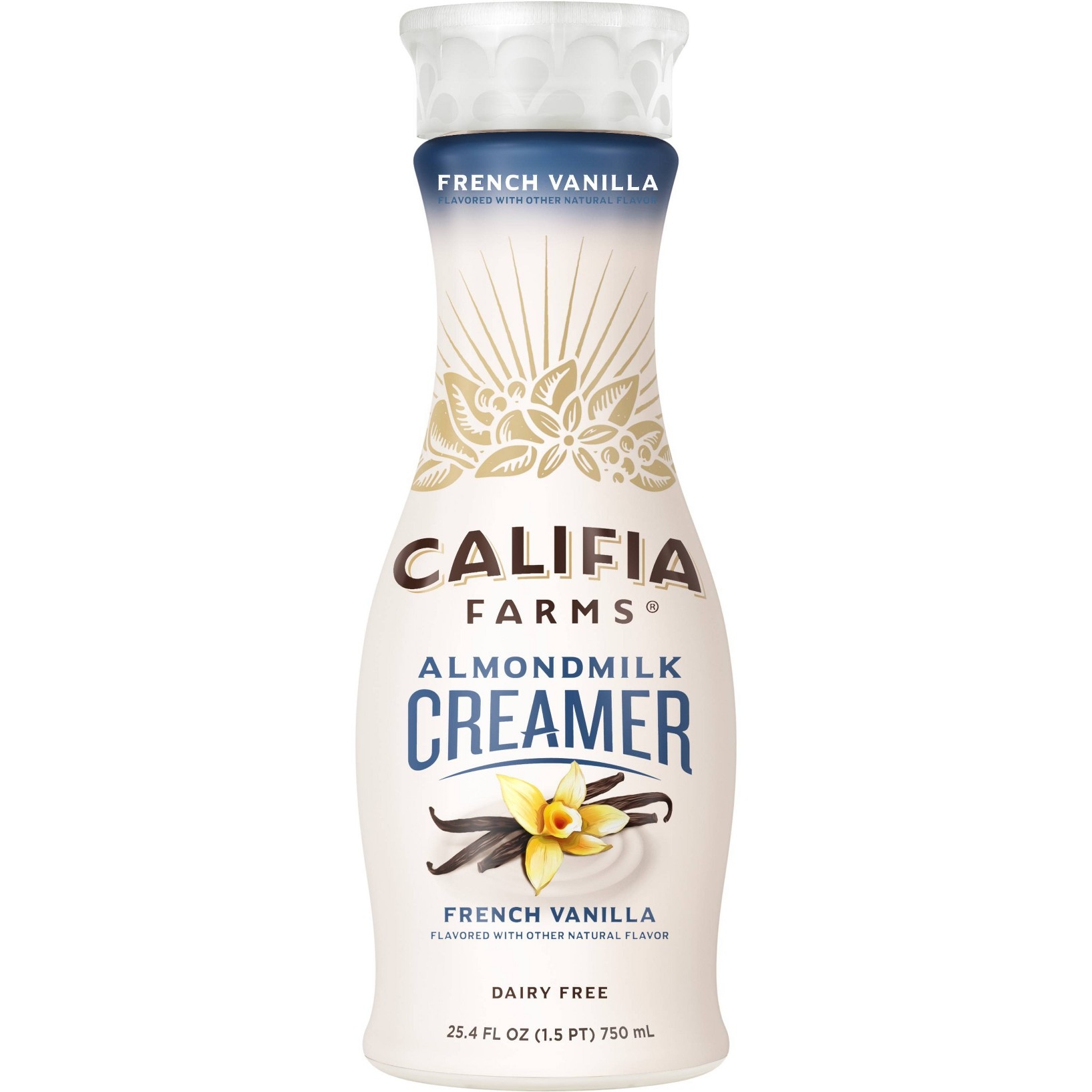 Photo of Califia Farms Almond Creamer, French Vanilla, Dairy Free 25.4 Fl Oz