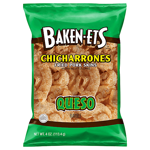 Queso Chicharrones Fried Pork Skins, Queso