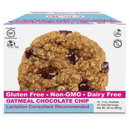 Oatmeal Chocolate Chip Lactation Cookies, Oatmeal Chocolate Chip