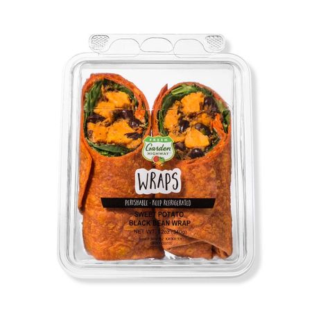 Sweet Potato Black Bean Wrap