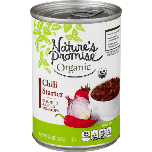 Chili Starter Seasoned & Diced Tomatoes, Chili Starter