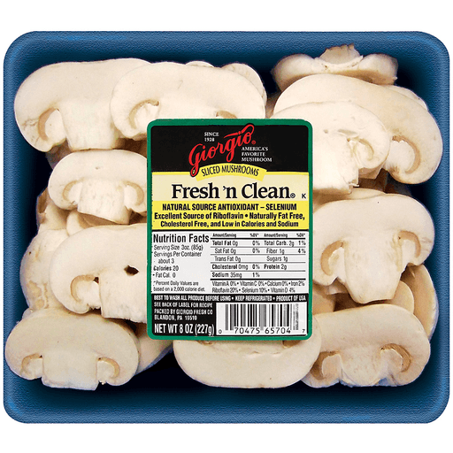 Fresh 'N Clean Sliced Mushrooms