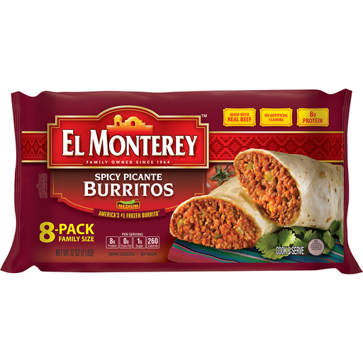 Burritos, Spicy Picante , Medium
