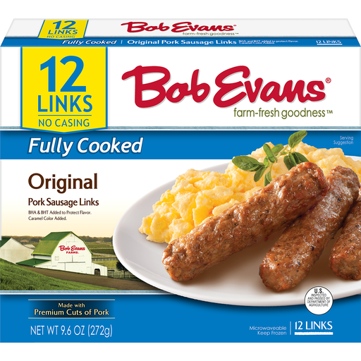 Original Fully Cooked Pork Sausage Links, Original