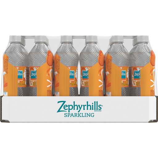 Natural Sparkling Spring Water, Orange
