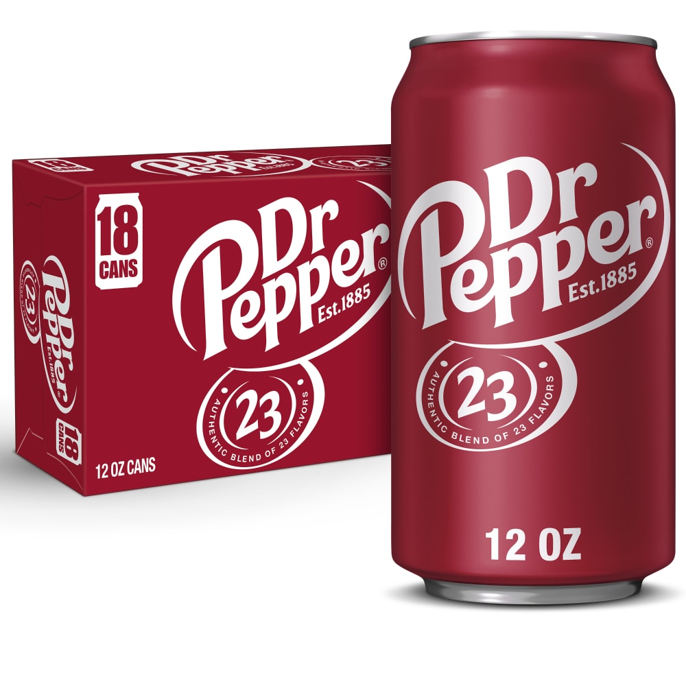 Photo of Dr Pepper Soda, 12 Fl Oz Cans