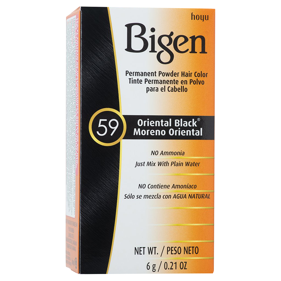 Photo of Bigen Permanent Powder Hair Color - Oriental Black 59