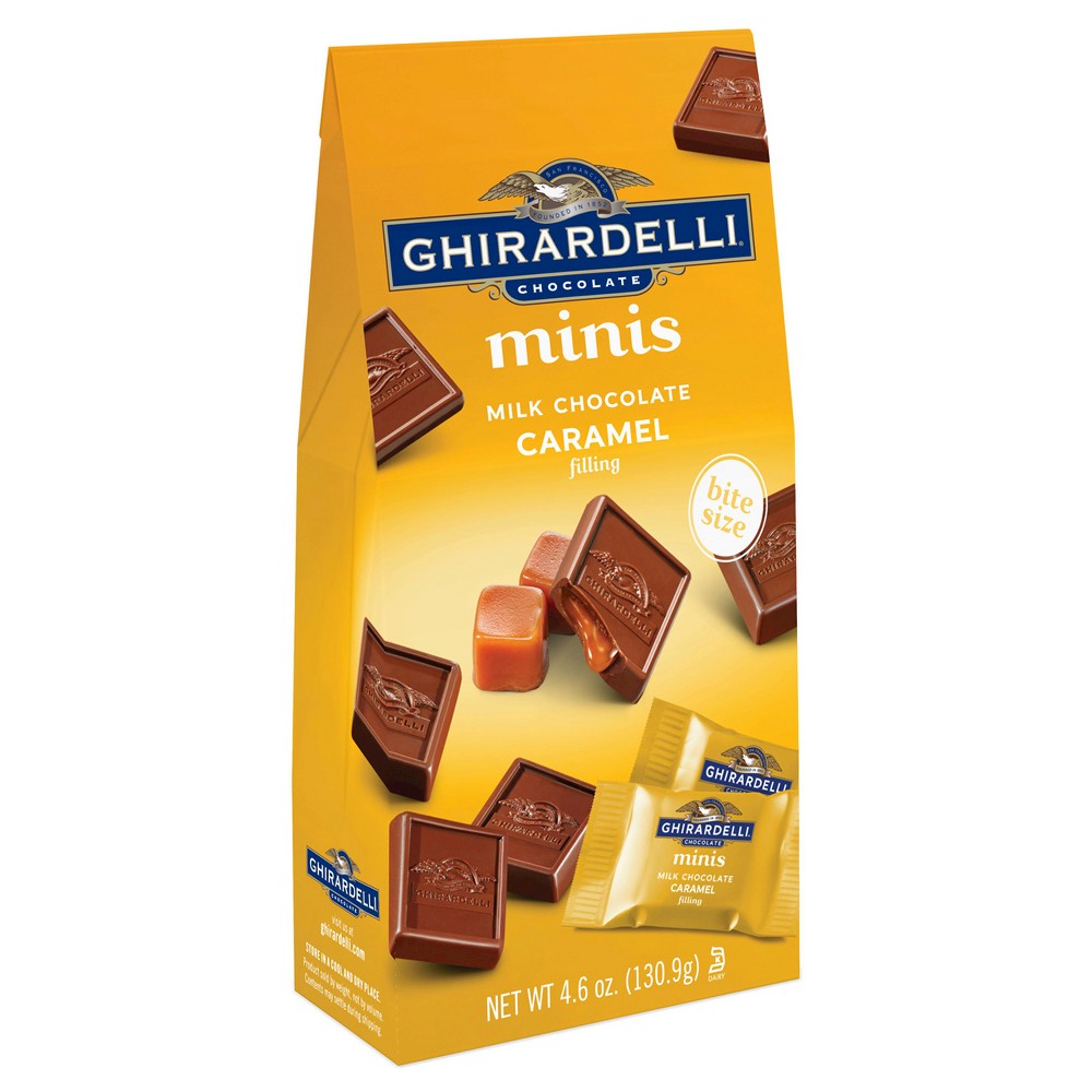 Photo of Ghirardelli Milk Chocolate Caramel Minis - 4.6oz