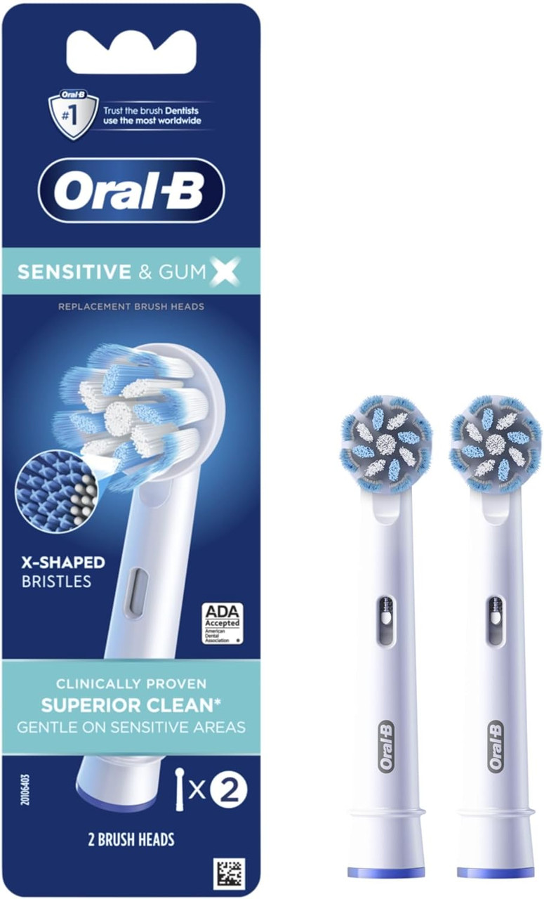 Oral-B Brush Heads - Sensitive Gum Care - 2 Heads