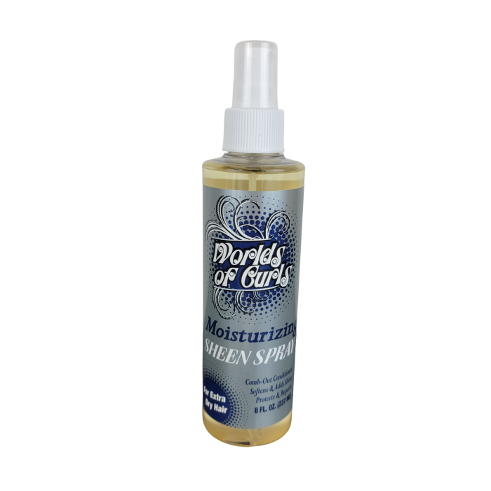 Photo of Worlds of Curls World Oil Sheen Spray 8 oz-X/Dry