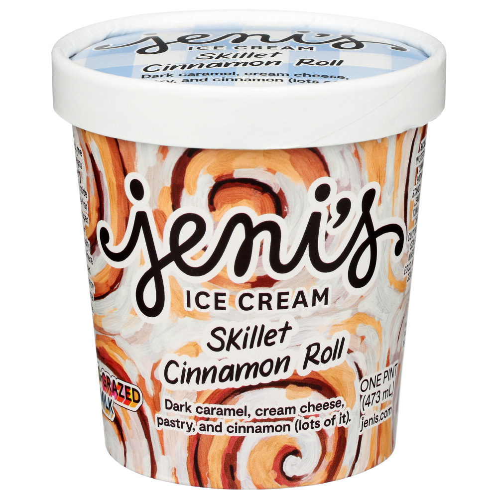 Jeni's Ice Cream, Skillet Cinnamon Roll 1 Pt
