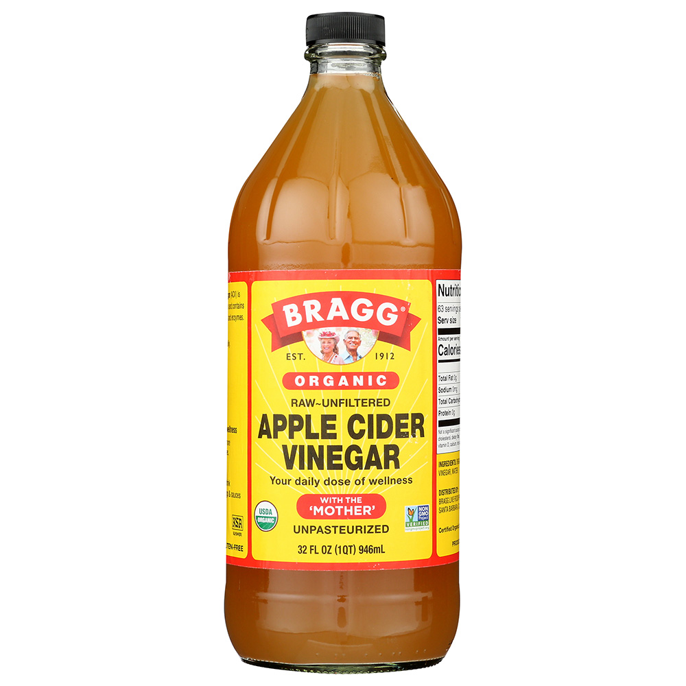 Photo of Bragg Organic Raw & Unfiltered Apple Cider Vinegar -- 32 Fl Oz
