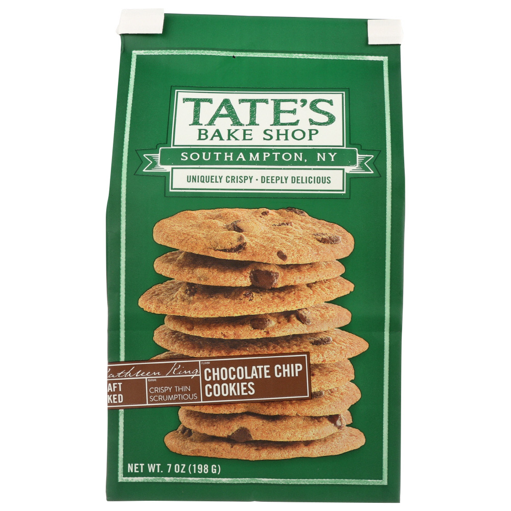 Photo of Tate's Bake Shop Chocolate Chip Cookies - 7oz