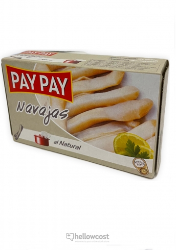 NAVAJAS PAY PAY AL NATURAL 115 G
