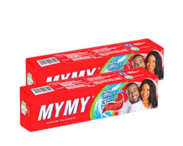 Daraju Industries Ltd. MYMY Fluoride New Dental Fresh 3 Action Red Gel Toothpaste, 125g