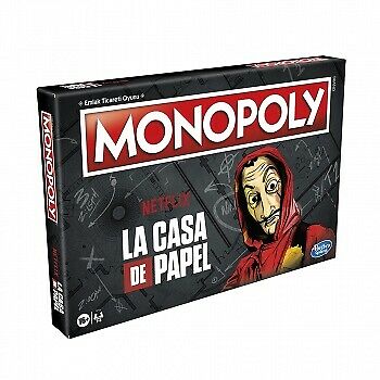Hasbro Monopoly: Netflix La Casa De Papel/Money Heist Edition Game -EN