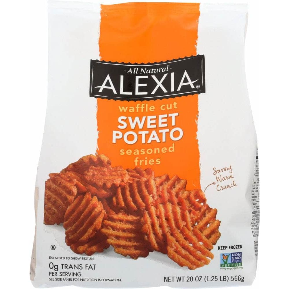 Photo of Alexia Frozen Waffle Cut Sweet Potato Seasoned Fries - 20oz