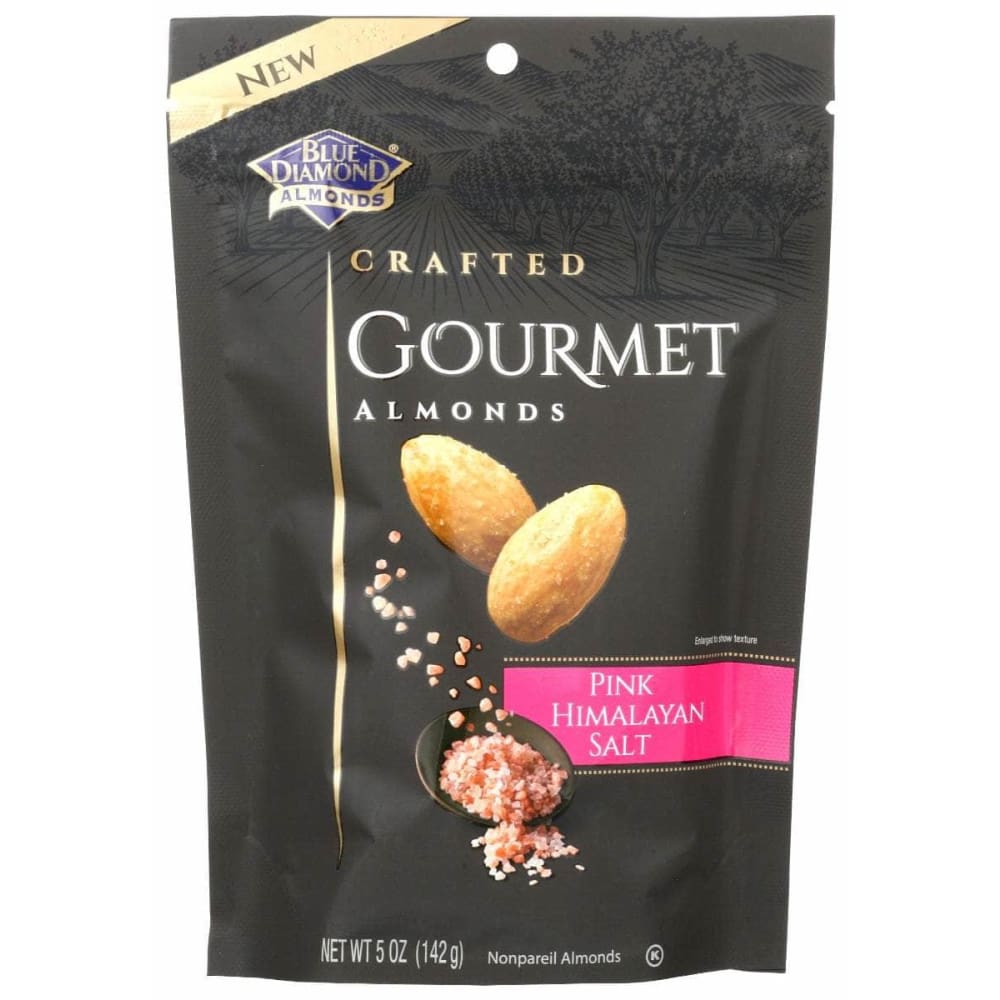 Crafted Gourmet Almonds, Pink Himalayan Salt