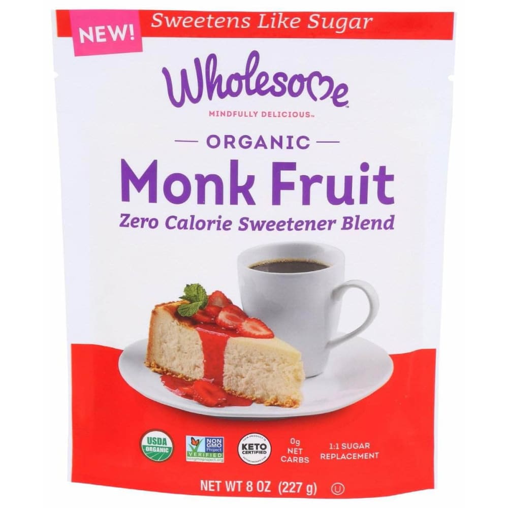 Monk Fruit Organic Zero Calorie Sweetener Blend, Monk Fruit