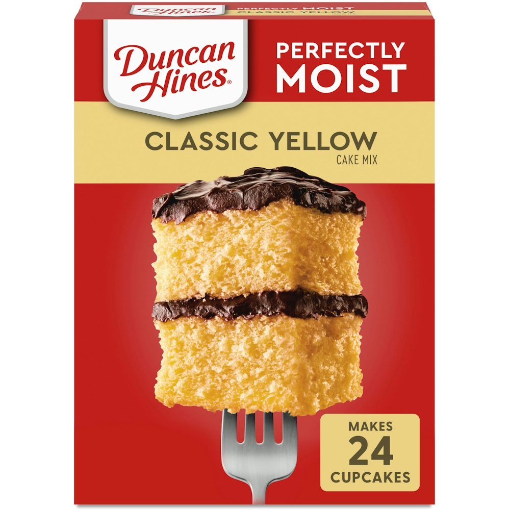 Duncan Hines Perfectly Moist Classic Yellow Cake Mix, 15.25 Oz