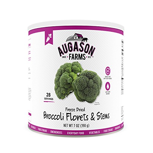 Freeze Dried Broccoli Florets & Stems