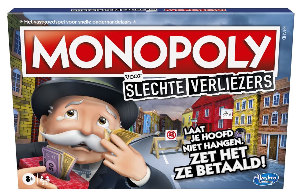 Hasbro Monopoly Slechte Verliezers