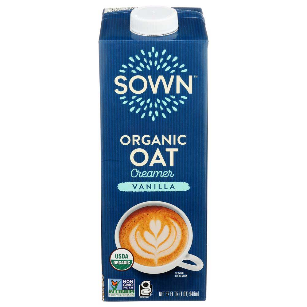 Photo of Sown Oat Creamer, Organic, Vanilla 32 Fl Oz