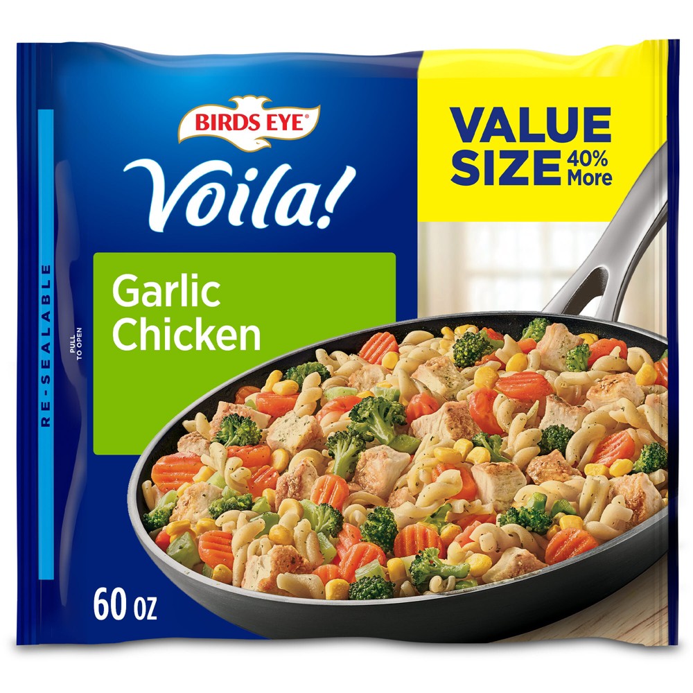 Photo of Birds Eye Voila! Value Size Frozen Garlic Chicken - 60oz