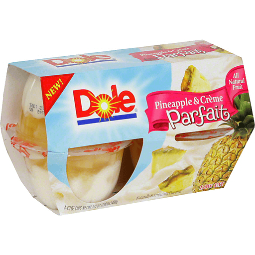 Pineapple & Creme Low Fat Parfait, Pineapple & Creme