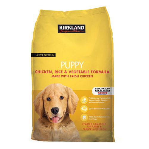 Kirkland Signature Puppy Food Chicken Rice Vegetable