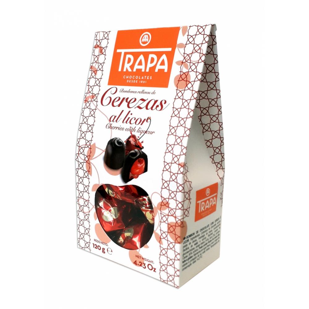 BOMBON RELL.CEREZA LICOR TRAPA 120G