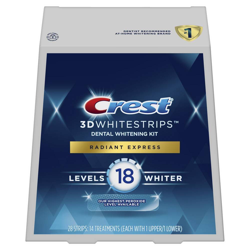 Crest Whitestrips - Radiant Express - 28 Strips