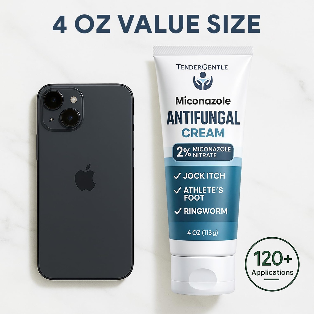 Tendergentle Anti Fungal Cream, 4 Oz/113 G