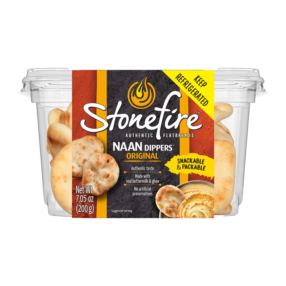 Photo of Stonefire Naan Dippers Original Flatbreads 7.05 Oz