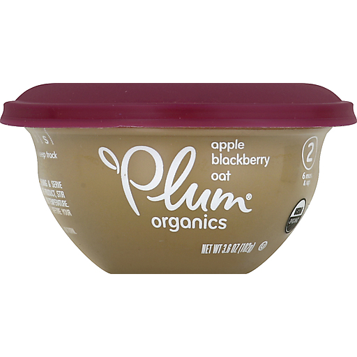 Plum Baby Baby Food Apple Blackberry