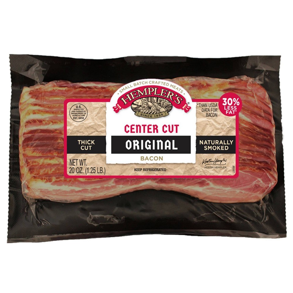 Photo of Hempler's Original Center Cut Stack Pack Bacon - 20oz