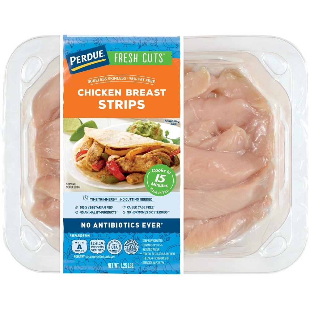 Photo of Perdue Fresh Cuts Strips Chicken Breast - 1.25lb