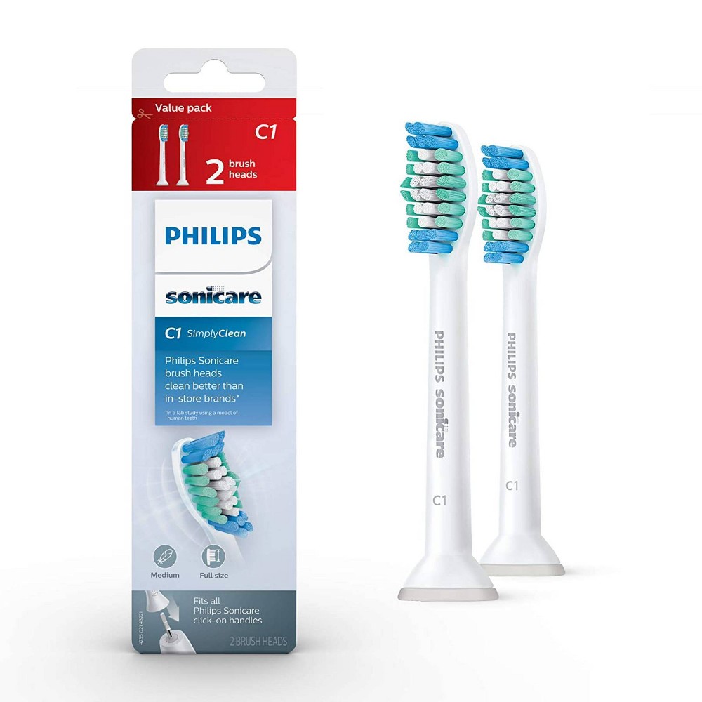 Philips Sonicare Brush Heads - C1 - 2 Heads