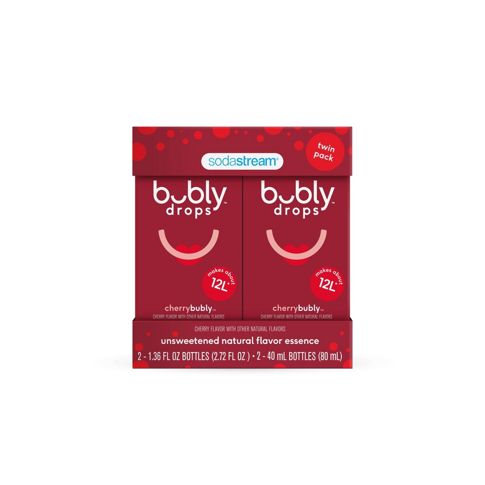 Cherry Bubbly Unsweetened Natural Flavor Essence, Cherry Bubbly