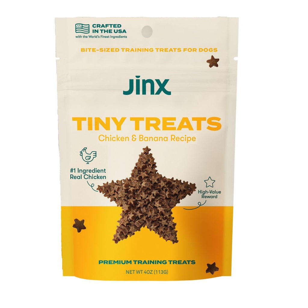 Jinx Chicken & Bananas Tiny Treats - 4oz