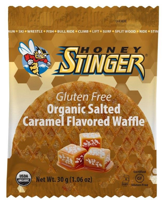 Salted Caramel Honey Stinger Waffle Gf