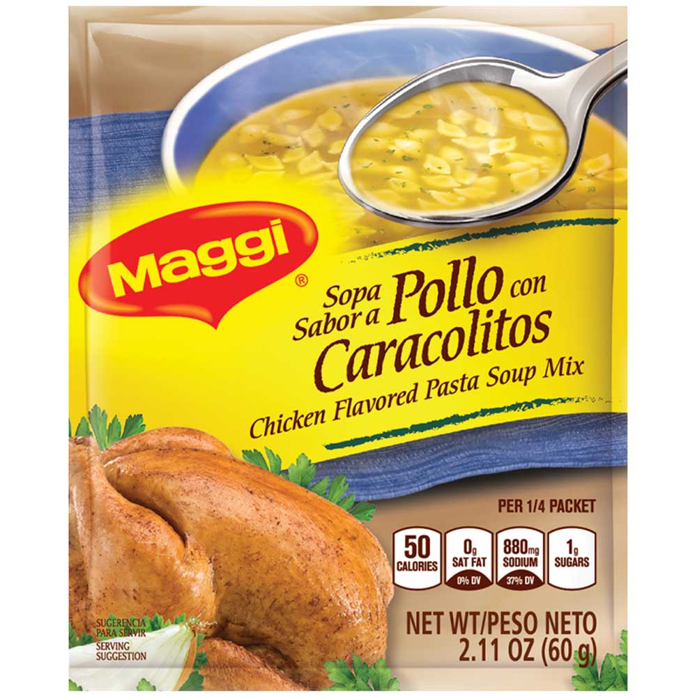 Maggi Chicken W/ Caracol Soup