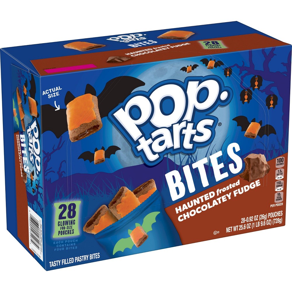 Haunted Frosted Chocolatey Fudge Pastry Bites, Haunted Frosted Chocolatey Fudge