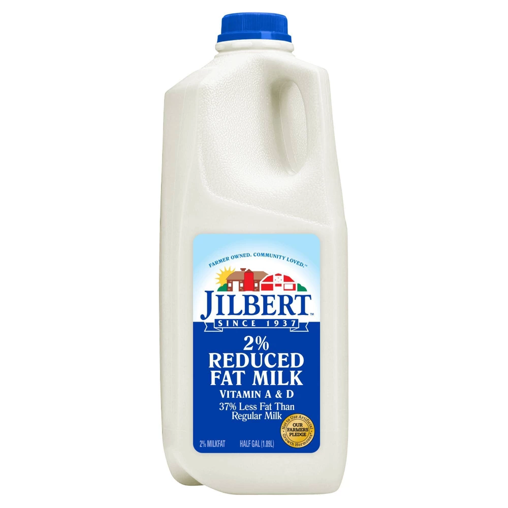 2% Reduced Fat Milk