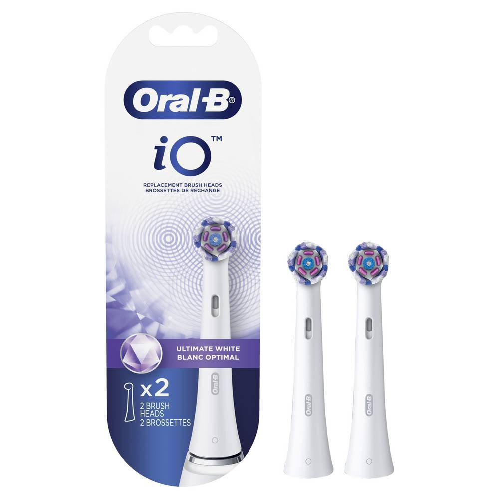 Oral-B Brush Heads - Io Ultimate White - 2 Heads