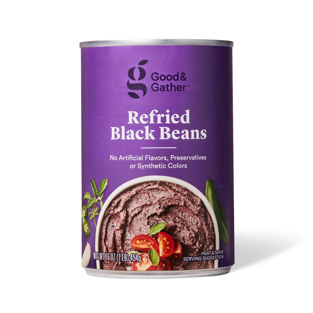Refried Black Beans