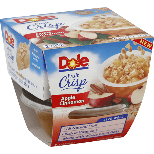 Apple Cinnamon with Crunchy Oats & Brown Sugar Fruit Crisp, Apple Cinnamon