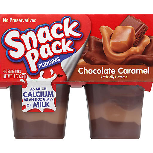 Pudding Cup, Chocolate Caramel