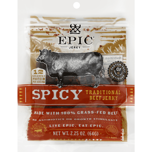 Spicy Traditional Beef Jerky, Spicy