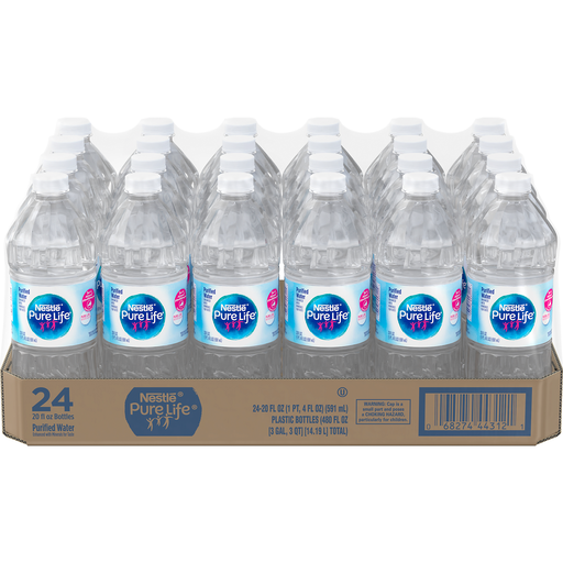Photo of Pure Life NESTLE Purified Water 24-20 Fl. Oz. Bottles